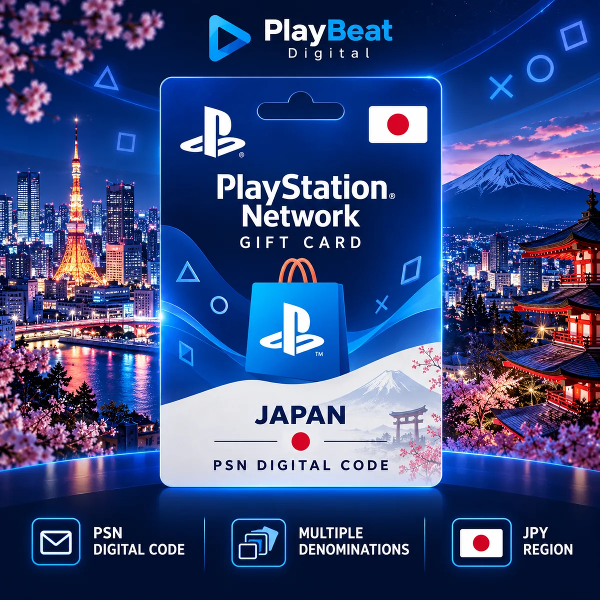 PlayStation Network Gift Card Japan – PSN Digital Code