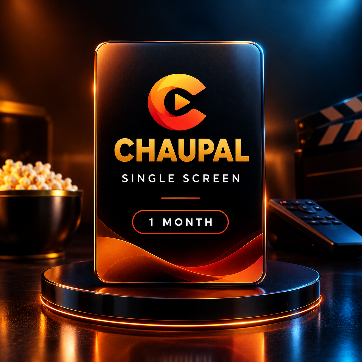 Chaupal Single Screen 1 Month