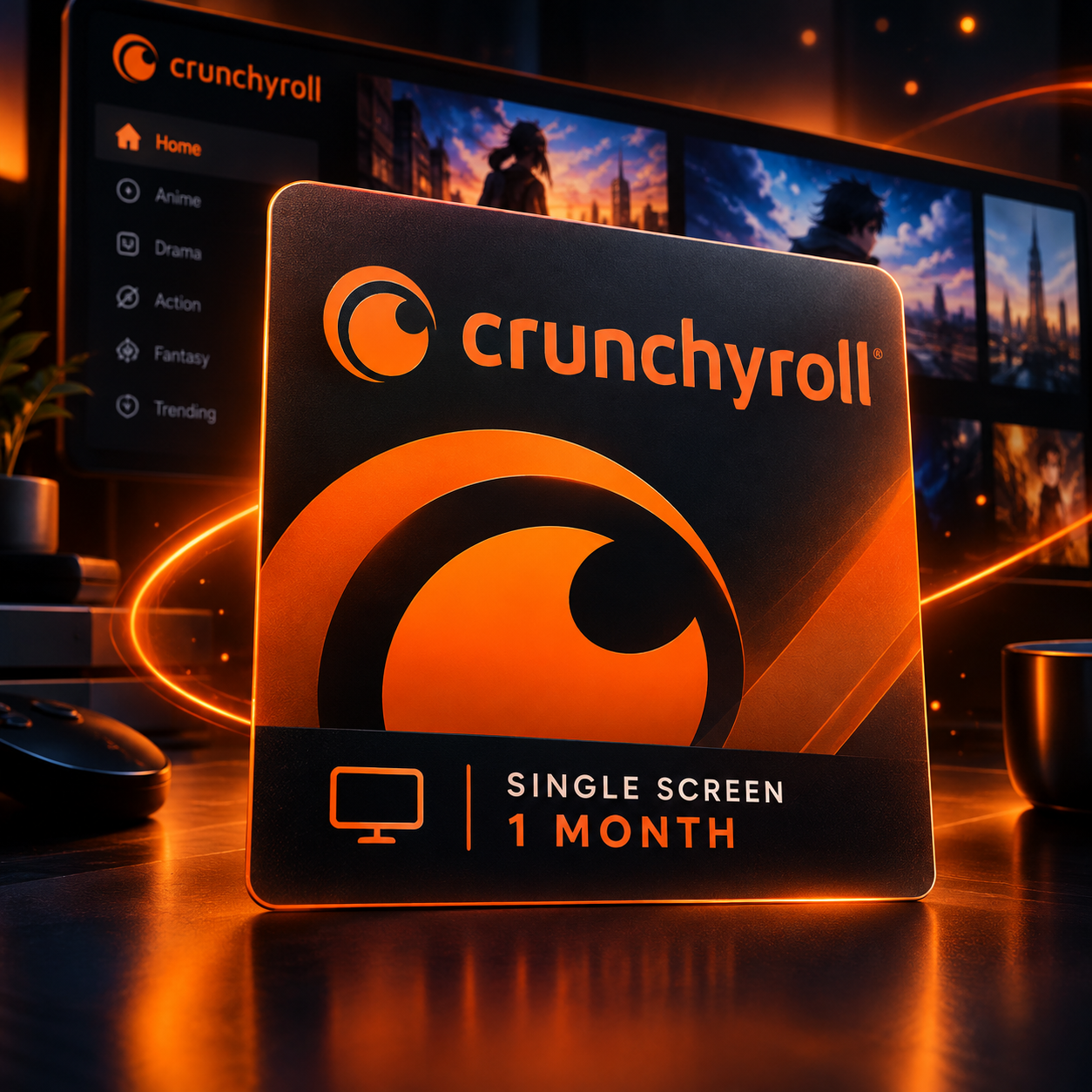 Crunchyroll Single Screen 1 Month