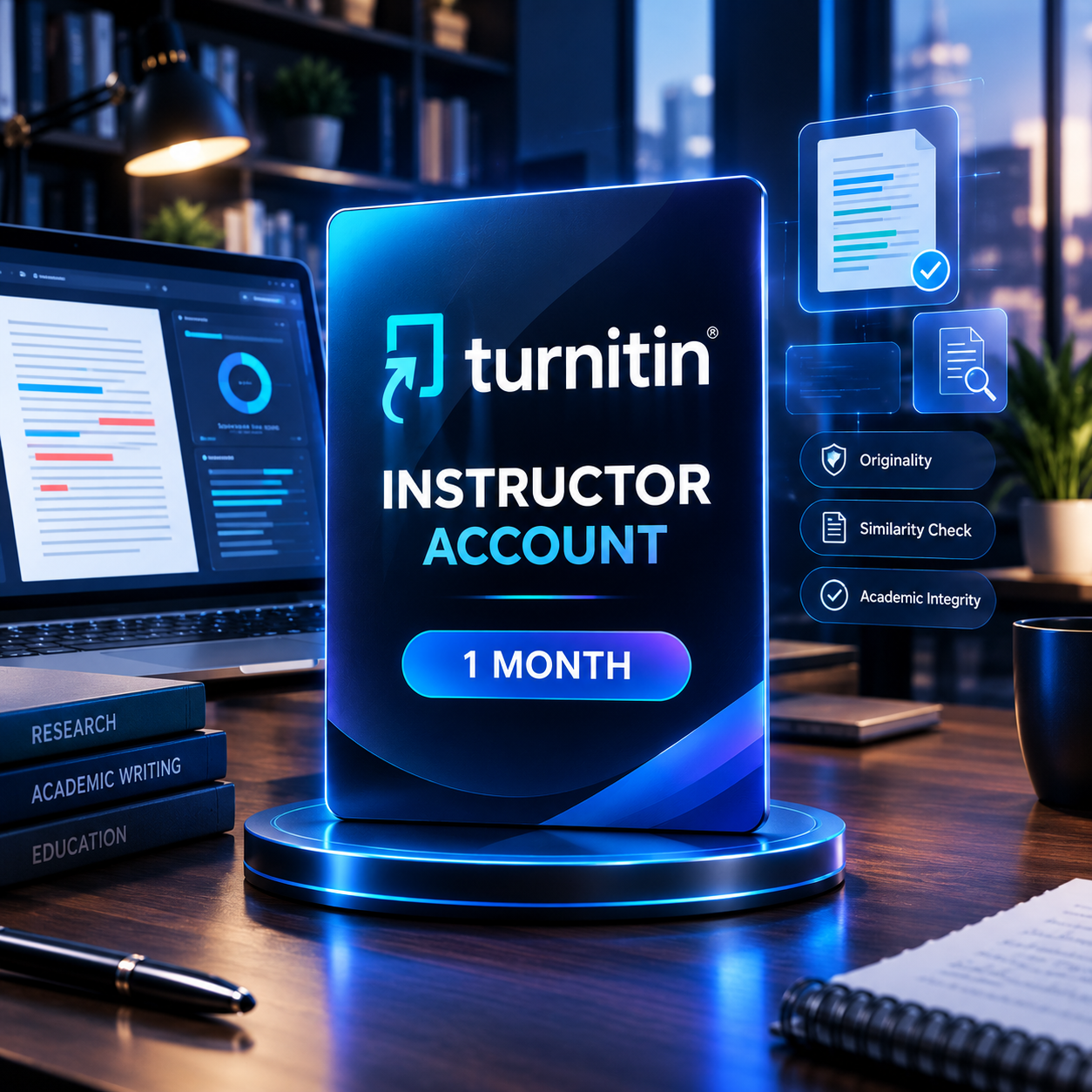 Turnitin Instructor Account 1 Month