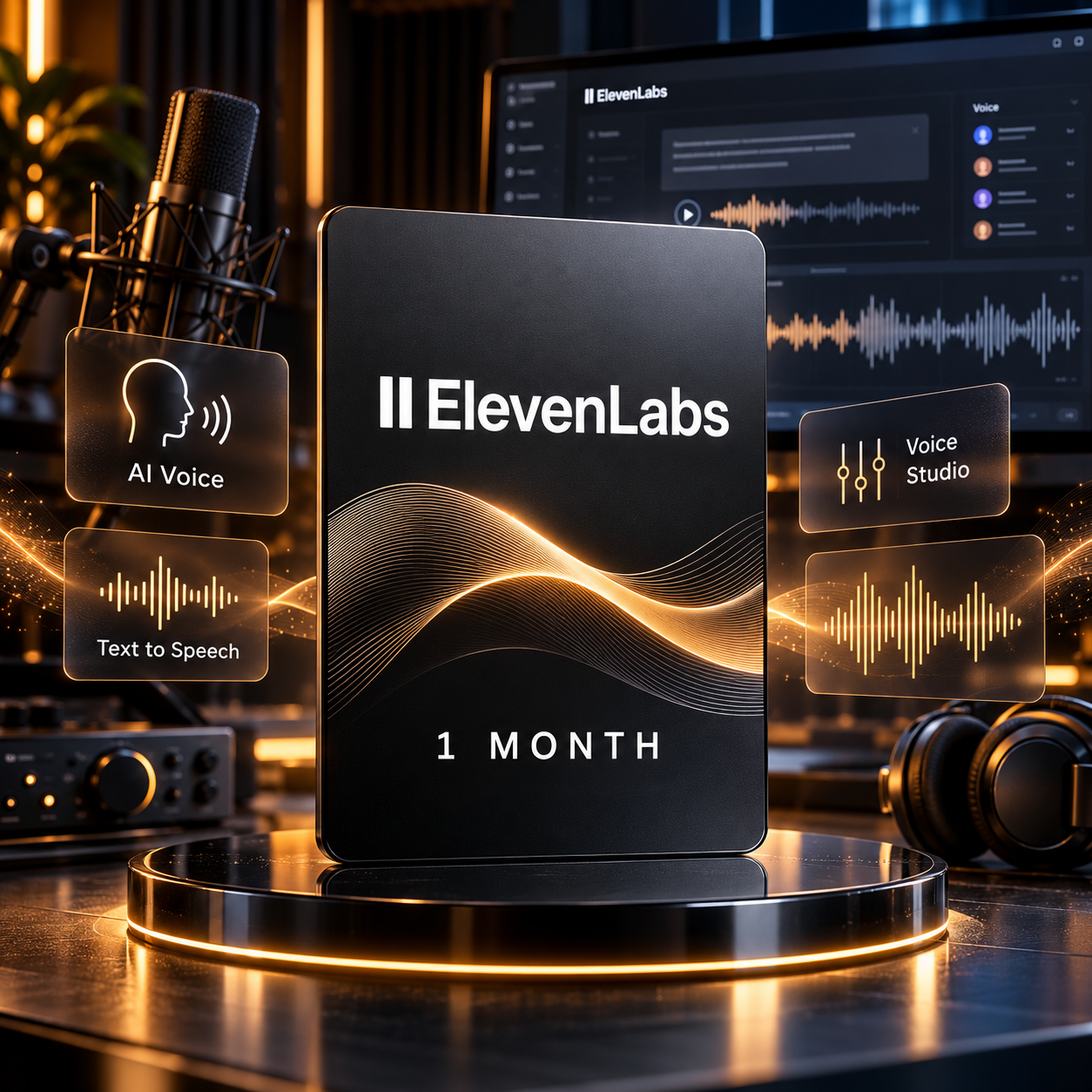 Eleven Labs 1 Month