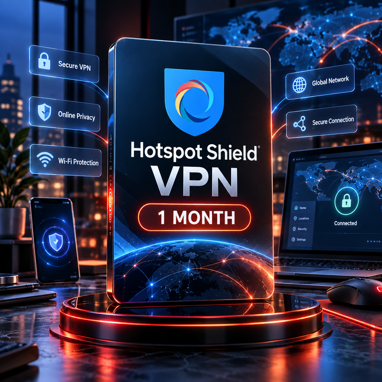 Hotspot Shield VPN 1 Month